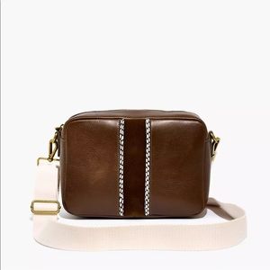 NWT Madewell Large Transport Camera Bag: Suede Inset Edition